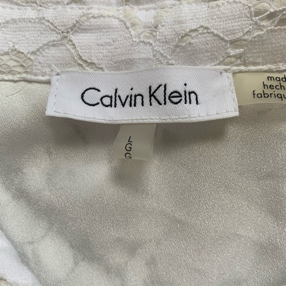 {Calvin Klein} White Vest - Picture 2 of 7